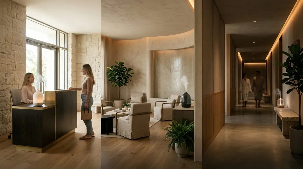 Spa entrance reception corridor 202606091957