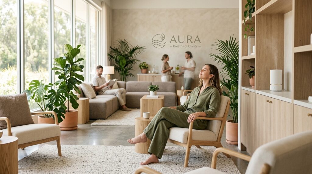 Beneficio de um ambiente aromatizado